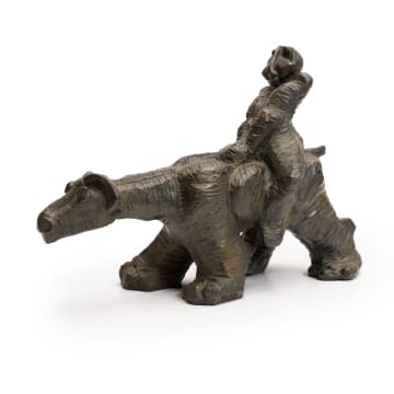 Martin Qgibinsizi Tose; Man on Beast