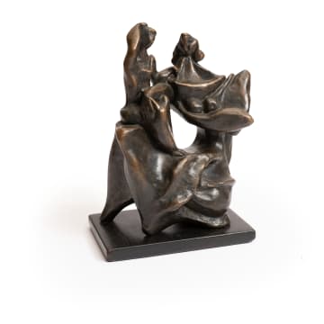 Zoltan Borbereki; Seated Figures
