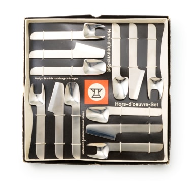 An hors d'oeuvre cutlery set, designed by Dominik Habsburg-Lothringen, Austria, 1968