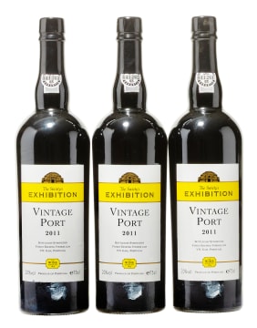 The Wine Society; The Society's Exhibition Vintage Port; 2011; 3 (1 x 3); 750ml