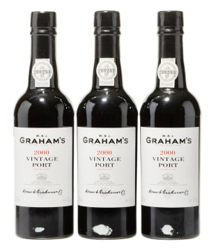 Graham's; Vintage Port; 2000; 3 (1 x 3); 375ml