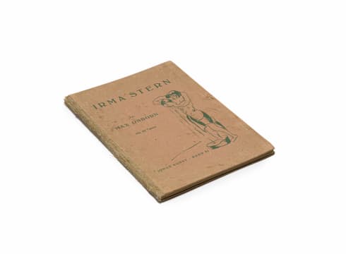Max Osborn; Irma Stern: Junge Kunst, Band 51