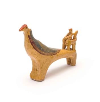 Hylton Nel; Figure Seated on a Mythical Creature