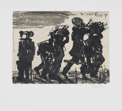 William Kentridge; Something Has Been Postponed
