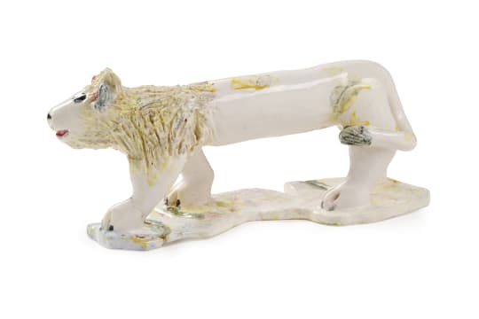 School of Hylton Nel; Lion with a light yellow mane