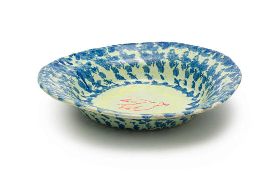 Hylton Nel; Plate with bird motif