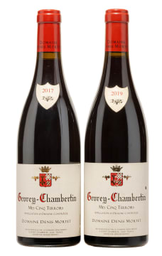 Denis Mortet; Gevrey-Chambertin Mes Cinq Terroirs; 2017, 2019; 2 (1 x 2); 750ml