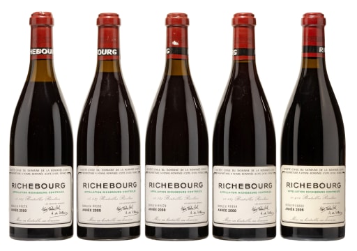 Romanée-Conti; Richebourg; 2000, 2006; 5 (1 x 5); 750ml