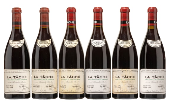 Romanée-Conti; La Tâche; 2000, 2007; 6 (1 x 6); 750ml