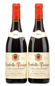 Alain Hudelot-Noëllat; Chambolle-Musigny 1er Cru Les Charmes; 2015; 2 (1 x 2); 750ml