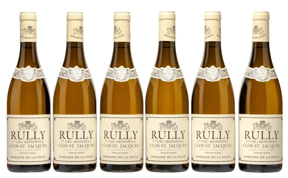 de la Folie; Rully 1er Cru Monopole Clos Saint Jacques; 2019; 6 (1 x 6); 750ml