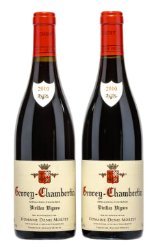 Denis Mortet; Gevrey-Chambertin Vieilles Vignes; 2010; 2 (1 x 2); 750ml