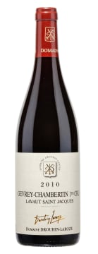 Drouhin-Laroze; Gevrey-Chambertin 1er Cru Lavaut St Jacques; 2010; 1 (1 x 1); 750ml
