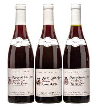 Georges Lignier et Fils; Morey-Saint-Denis 1er Cru Clos des Ormes; 2006; 3 (1 x 3); 750ml