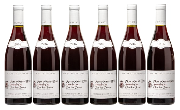 Georges Lignier et Fils; Morey-Saint-Denis 1er Cru Clos des Ormes; 2016; 6 (1 x 6); 750ml