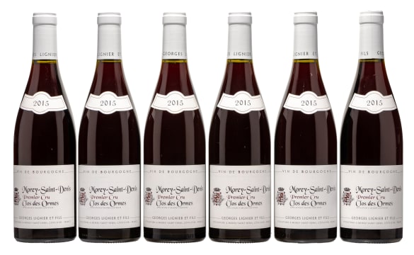 Georges Lignier et Fils; Morey-Saint-Denis 1er Cru Clos des Ormes; 2015; 6 (1 x 6); 750ml