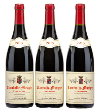 Ghislaine Barthod; Chambolle-Musigny 1er Cru Les Cras; 2015; 3 (1 x 3); 750ml