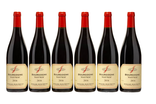 Jean Grivot; Bourgogne Pinot Noir; 2016; 6 (1 x 6); 750ml
