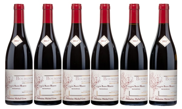 Michel Gros; Bourgogne Hautes Cotes de Nuits Fontaine Saint Martin; 2017; 6 (1 x 6); 750ml