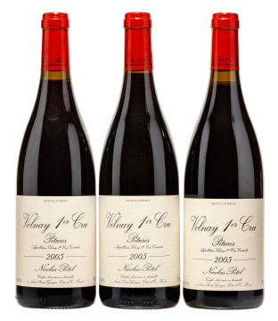 Nicolas Potel; Volnay 1er Cru Pitures; 2005; 3 (1 x 3); 750ml