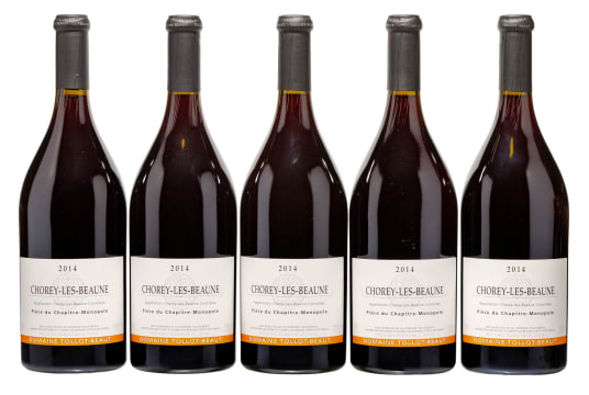 Tollot-Beaut; Chorey-Les-Beaune Piece du Chapitre-Monopole; 2014; 5 (1 x 5); 750ml