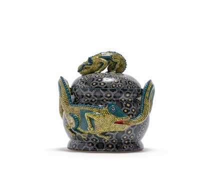 Ardmore Ceramic Studio; Chameleon tureen
