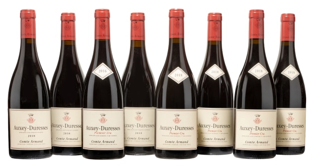 Comte Armand; Auxey-Duresses Collection; 2016, 2018; 8 (1 x 8); 750ml