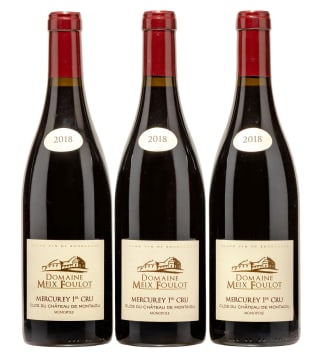 Meix-Foulot; Mercurey 1er Cru Clos du Château de Montaigu; 2018; 3 (1 x 3); 750ml