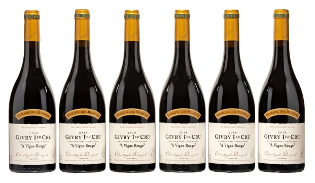 des Moirots; Givry 1er Cru A Vigne Rouge; 2018; 6 (1 x 6); 750ml