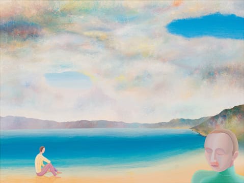 Simon Jones; Figures by the Sea