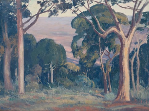 Jacob Hendrik Pierneef; Trees in a Landscape