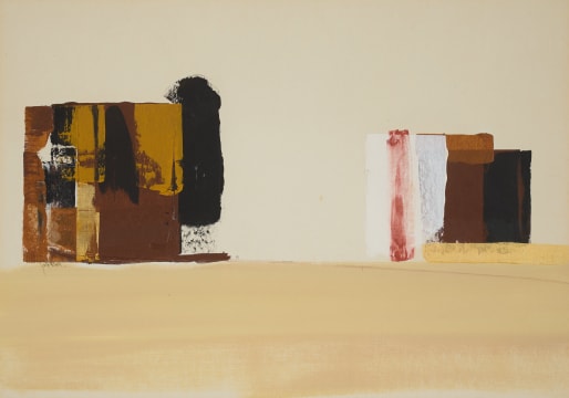 Sidney Goldblatt; Abstract Landscape