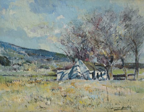 Errol Boyley; Landscape with Cottage and Trees