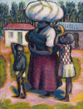 Gerard Sekoto; The Mother on the Road