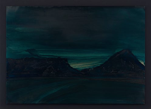 Hermann Niebuhr; Table Mountain at Dusk