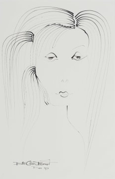 Bettie Cilliers-Barnard; Portrait (Paris)