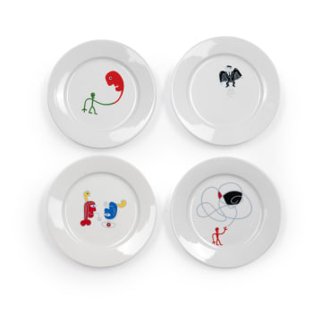 Side Plates, four