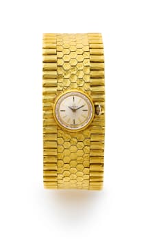 Omega; Gold cocktail watch