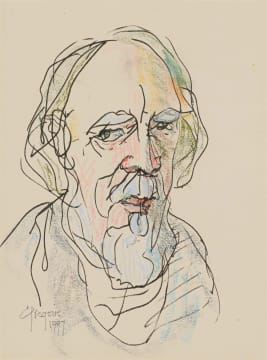 Gregoire Boonzaier; Self-Portrait