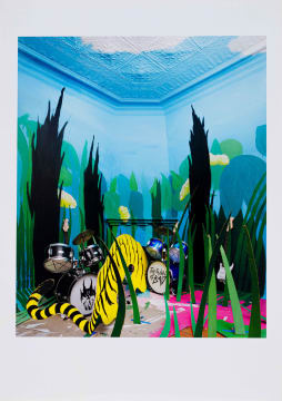Zander Blom; First Glimpse of Paradise: Magical Alternate Universe, Tasty Jungle Beast World