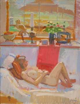 Glen Scouller; Nude, Early Spring