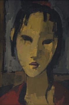 Russell Harvey; Portrait of Girl