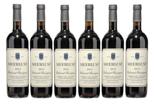 Meerlust; Cabernet Sauvignon; 2015; 6 (1 x 6); 750ml
