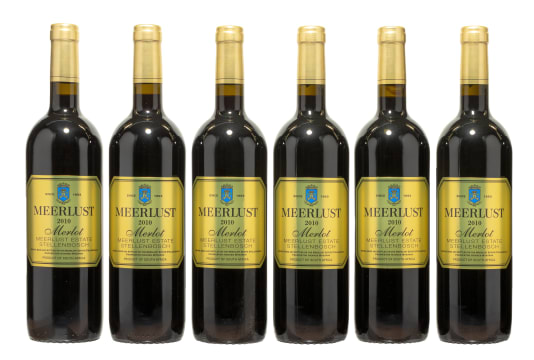 Meerlust; Merlot; 2010; 6 (1 x 6); 750ml