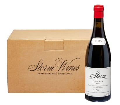 Storm Wines; Vrede Pinot Noir; 2018; 6 (1 x 6); 750ml
