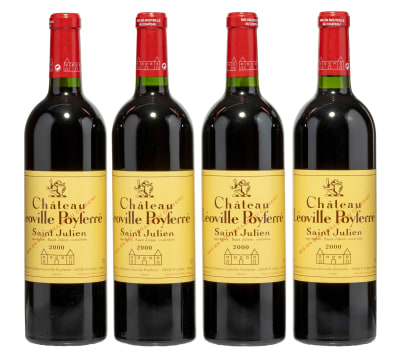 Léoville Poyferré; Saint-Julien; 2000; 4 (1 x 4); 750ml