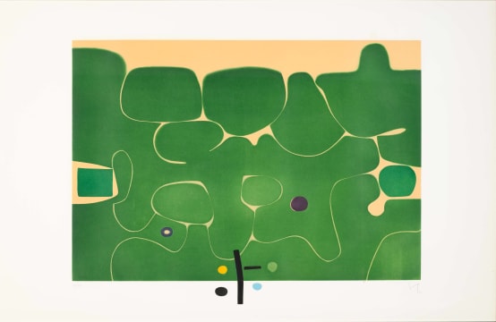Victor Pasmore; Il Labirinto della Psiche (The Labyrinth of the Psyche) (Lynton Graphics G40)