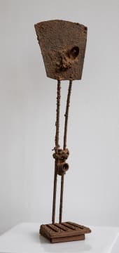Fabian Mpagi; Untitled (Abstract Composition)
