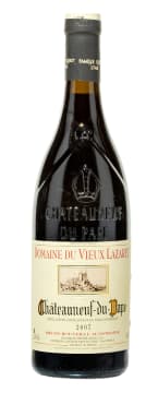 Domaine du Vieux Lazaret; Châteauneuf-du-Pape; 2007; 1 (1 x 1); 750ml