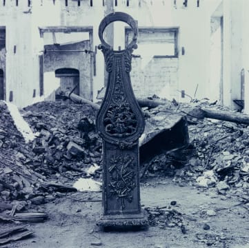Carlos Garaicoa; Acerca de la Caja del Reloj y del Tiempo Que Se Ha Ido (About the Grandfather Clock and How Long It's Been Gone)